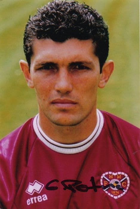 Gordan Petric, Hearts & Yugoslavia, signed 6x4 inch photo.