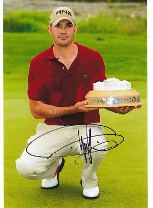 Gregory Havret, Barclays Scottish Open 2007, signed 8x6 inch photo.