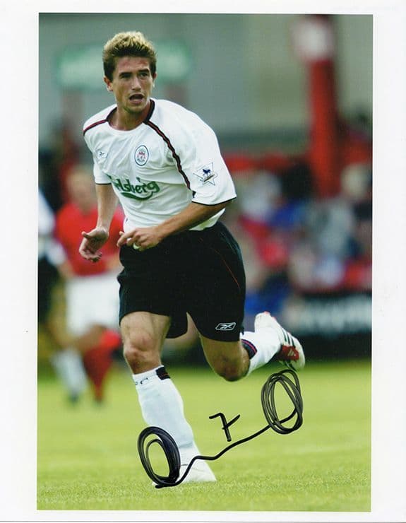 Harry Kewell, Liverpool & Australia, signed 10x8 inch photo.