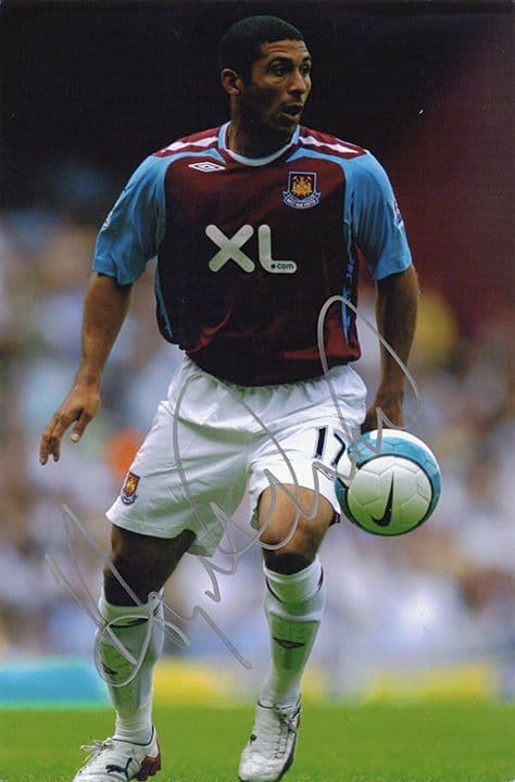 Hayden Mullins, West Ham Utd, signed 9x6 inch photo.