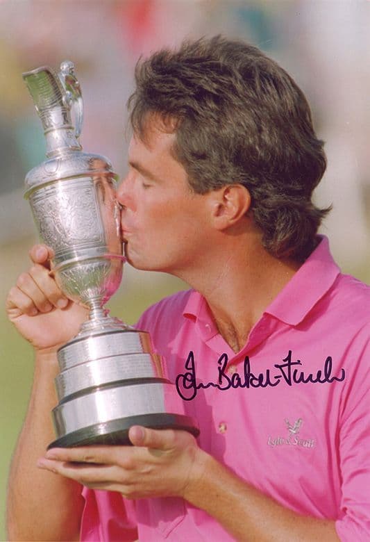 Ian Baker-Finch, Open Champion 1991, signed 12x8 inch photo.