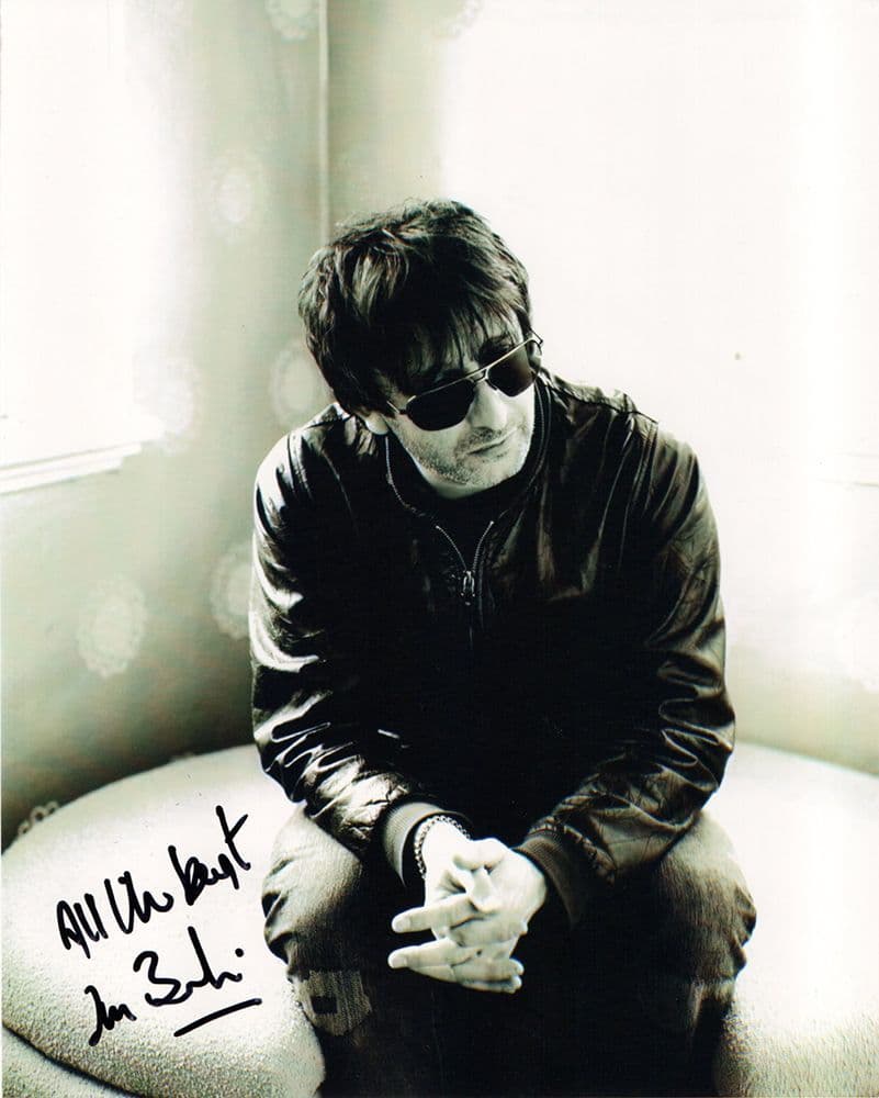 Ian Broudie, The Lightning Seeds, signed 10x8 inch photo.