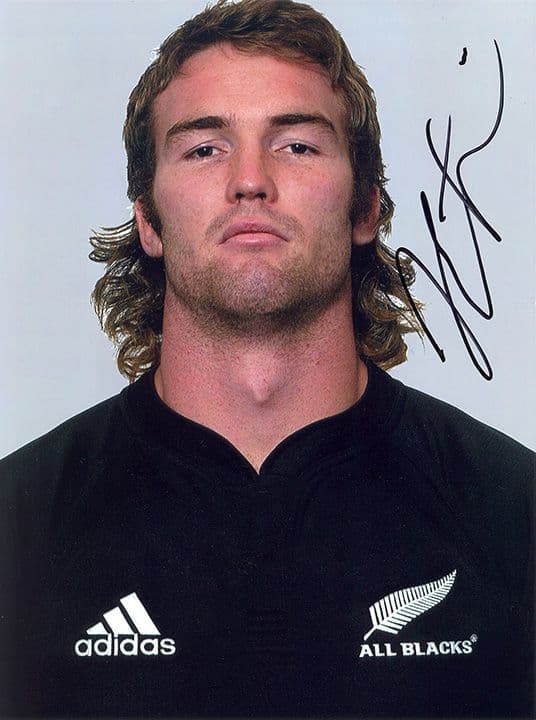 Jason Eaton, New Zealand All Blacks, signed 8x6 inch photo.