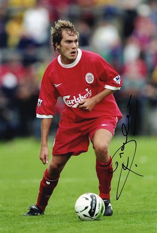 Jason McAteer, Liverpool & Republic of Ireland, signed 12x8 inch photo.