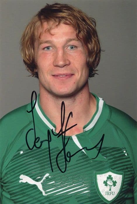 Jerry Flannery, Munster &  Ireland, signed 6x4 inch photo.