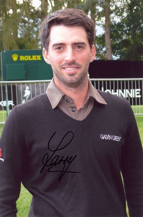 John Parry, English golfer, signed 9x6 inch photo.