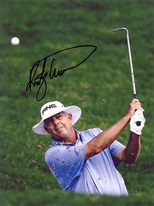 Kirk Triplett, American golfer, signed 8x6 inch photo.