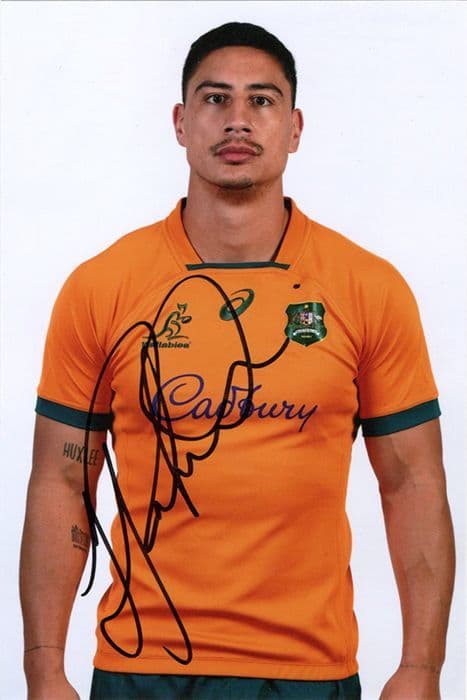 Lalakai Foketi, Australia, signed 6x4 inch photo.