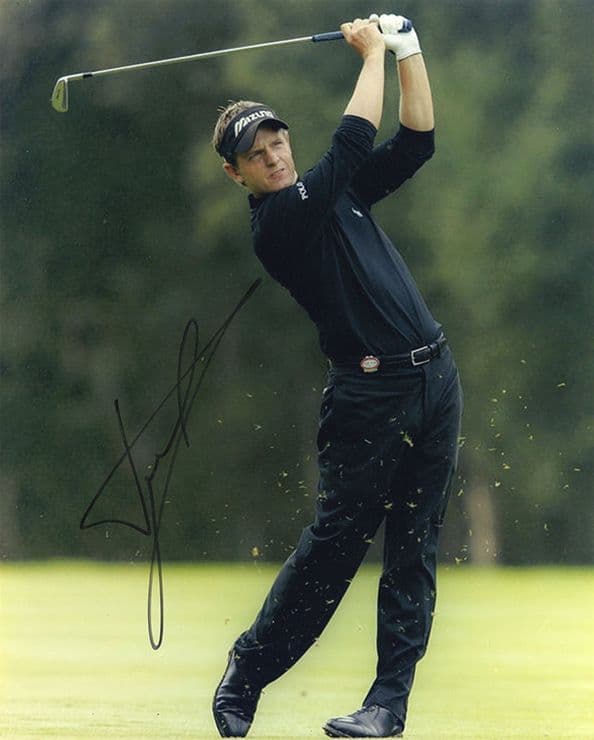 Luke Donald, Ryder Cup legend, signed 10x8 inch photo.