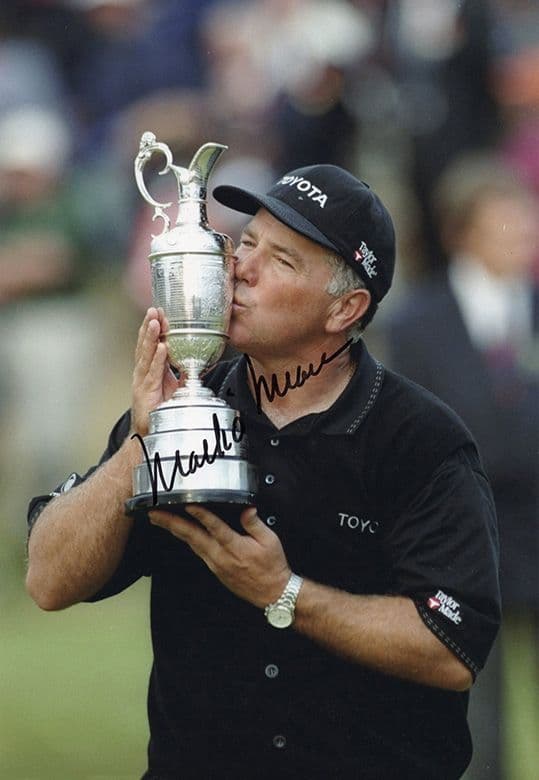 Mark O' Meara, Open Champioship 1998 Royal Birkdale, signed 12x8 inch photo.