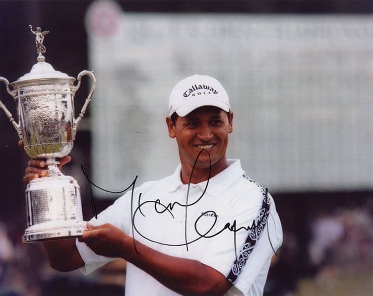 Michael Campbell, US Open Championship 2005, signed 10x8 inch photo.