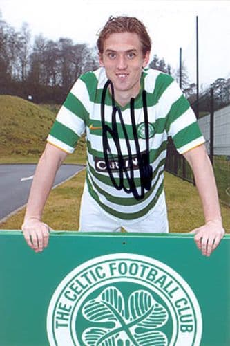 Morten Rasmussen, Glasgow Celtic, Denmark, signed 6x4 inch photo.