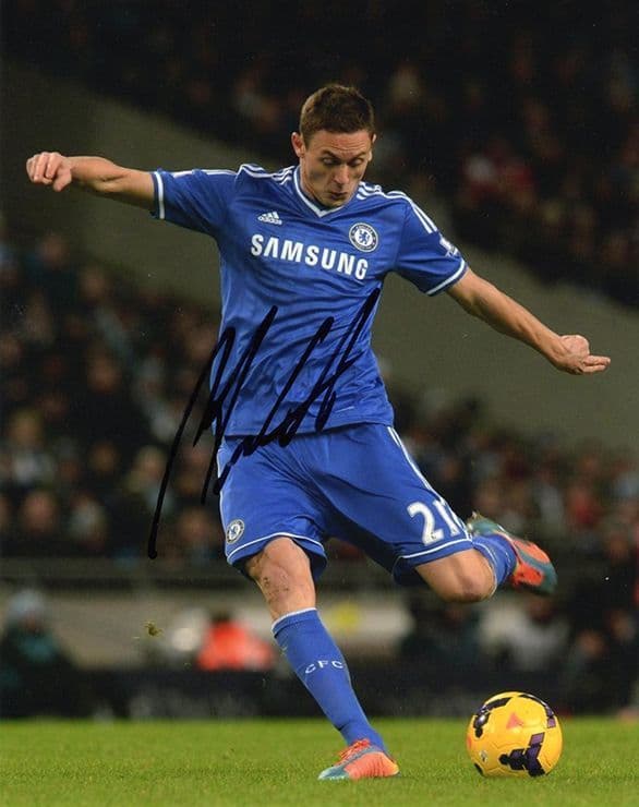 Nemanja Matic, Chelsea, Serbia, signed 10x8 inch photo.