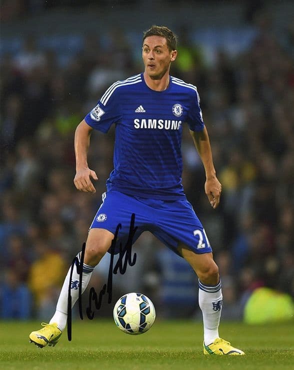Nemanja Matic, Chelsea & Serbia, signed 10x8 inch photo.