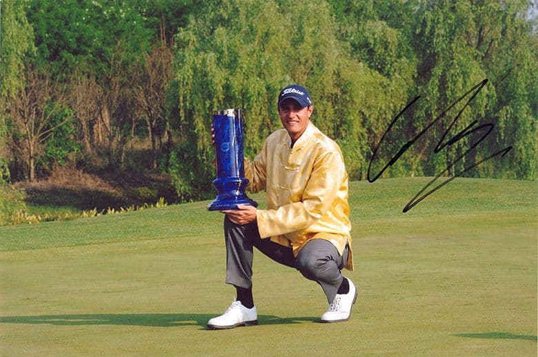 Nicolas Colsaerts, Belgian golfer, signed 12x8 inch photo.