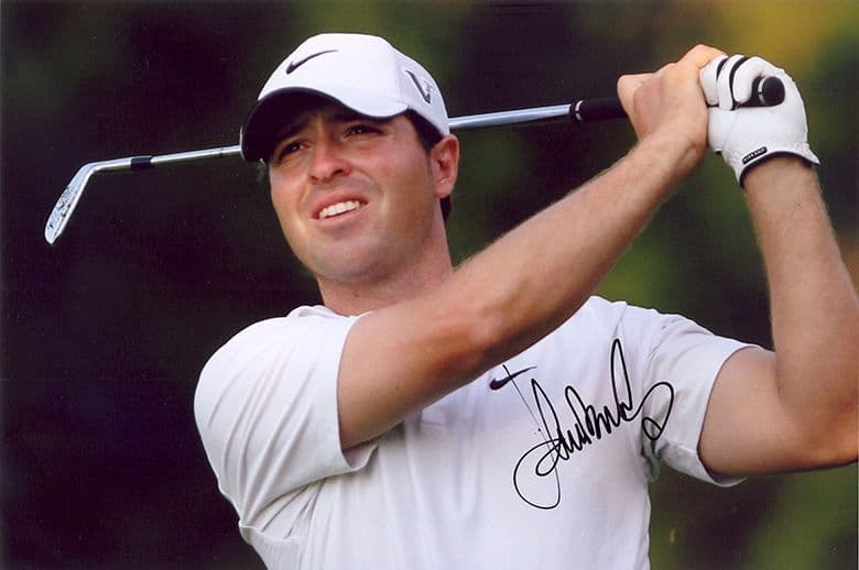 Pablo Martin, Spanish golfer, signed 12x8 inch photo.