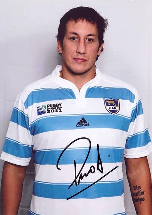 Patricio Albacete, Argentina, signed 7x5 inch photo.