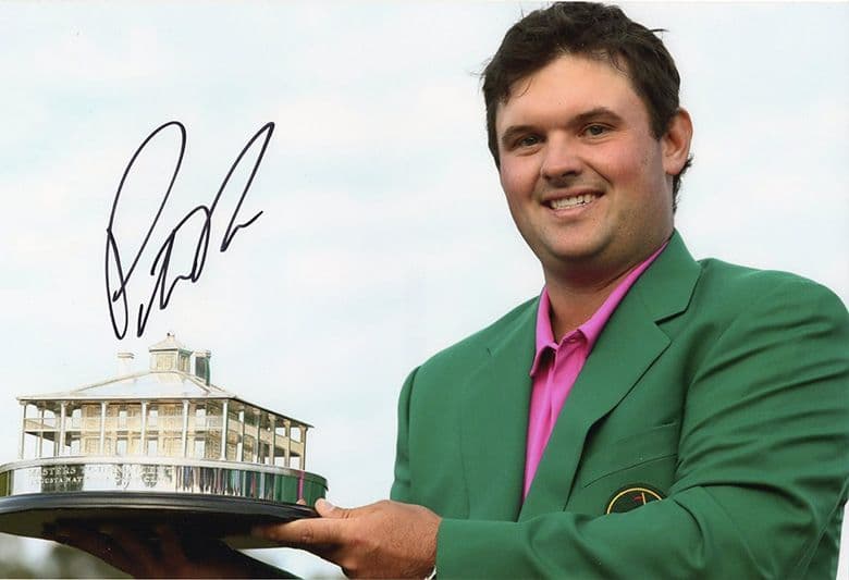 Patrick Reed, Masters 2018 Augusta, signed 12x8 inch photo.