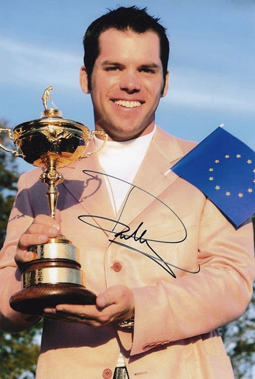 Paul Casey, Ryder Cup 2006, signed 12x8 inch photo.