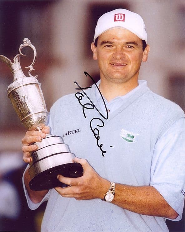 Paul Lawrie, Open Champion 1999 Carnoustie, signed 10x8 inch photo.