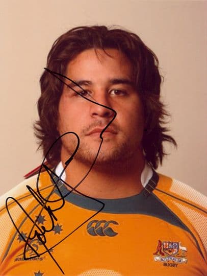 Pek Cowan, Australia, signed 8x6 inch photo.