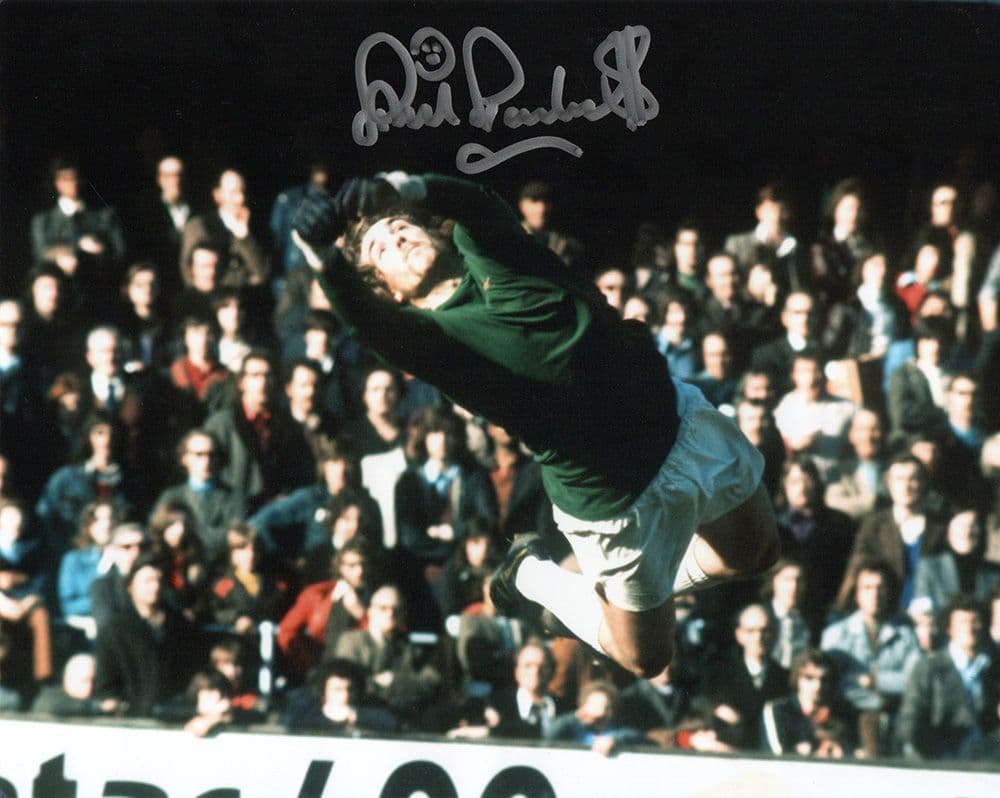 Phil Parkes, West Ham Utd, signed 10x8 inch photo.