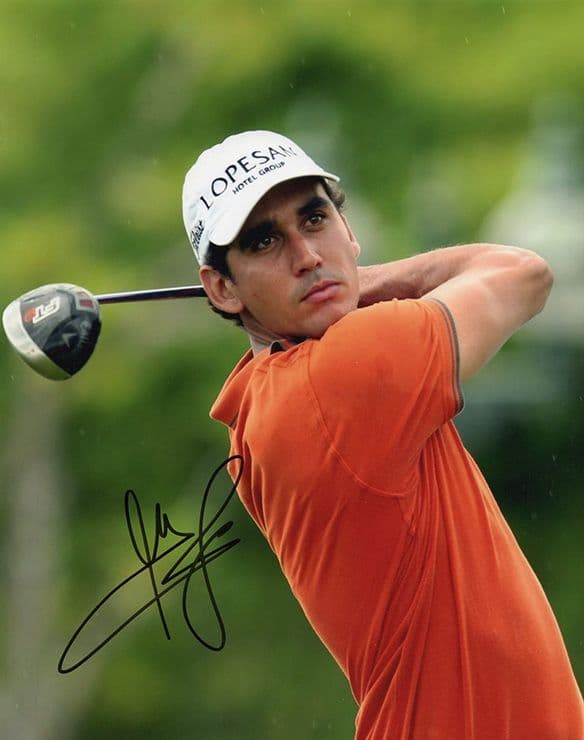 Rafael Cabrera-Bello, Spanish golfer, signed 10x8 inch photo.