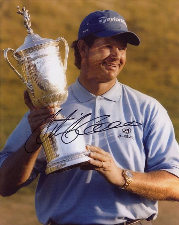 Retief Goosen, US Open Championship 2004, signed 10x8 inch photo.