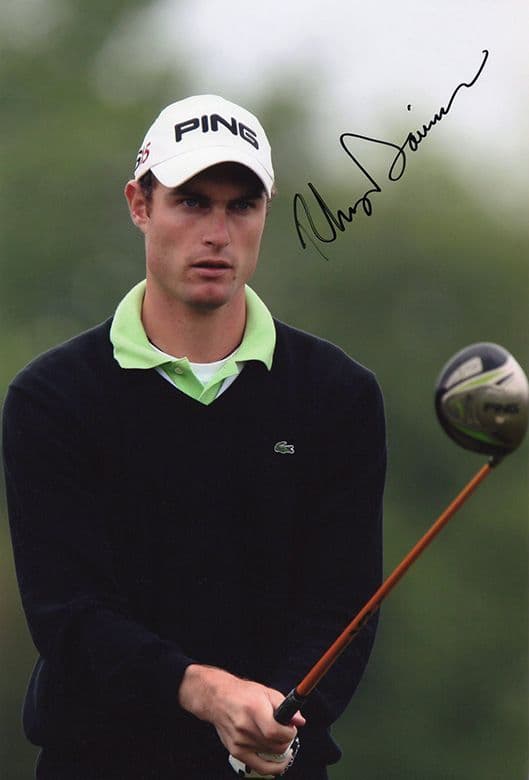 Rhys Davies, Welsh golfer, signed 12x8 inch photo.