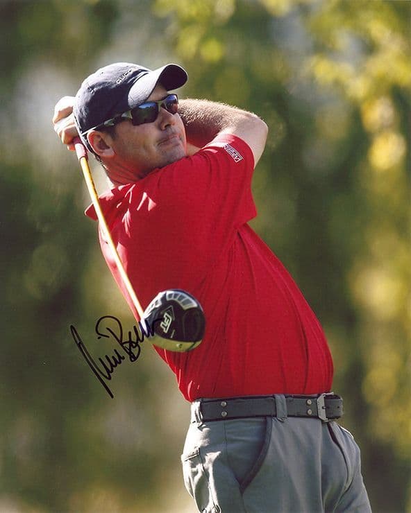 Rich Beem, PGA Tour golfer, signed 10x8 inch photo.