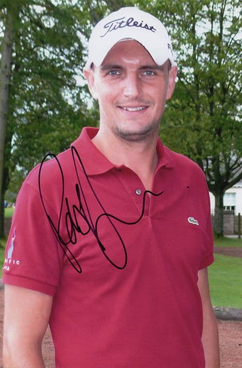 Robert Dinwiddie, English golfer, signed 9x6 inch photo.