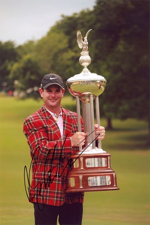Rory Sabbatini, PGA Tour, signed 12x8 inch photo.