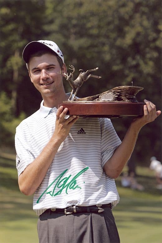 Sean O'Hair, PGA Tour golfer,  signed 12x8 inch photo.