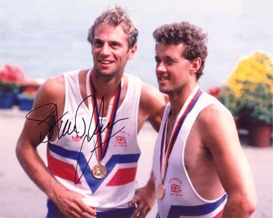 Sir Steve Redgrave, Olympics rowing champion, signed 10x8 inch photo.