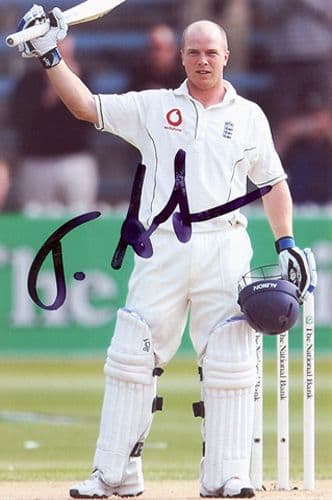 Tim Ambrose, Sussex & England, signed 6x4 inch photo.