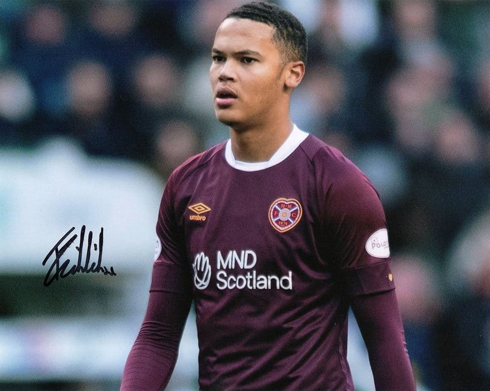 Toby Sibbick, Hearts, signed 10x8 inch photo.