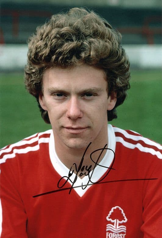 Tony Woodcock, Nottingham Forest, signed 12x8 inch photo.
