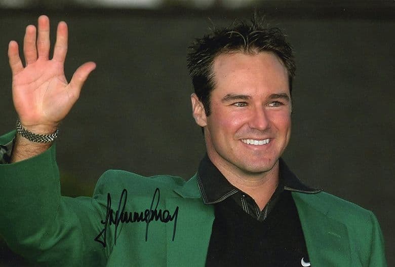 Trevor Immelman, Masters 2008 Augusta, signed 12x8 inch photo.