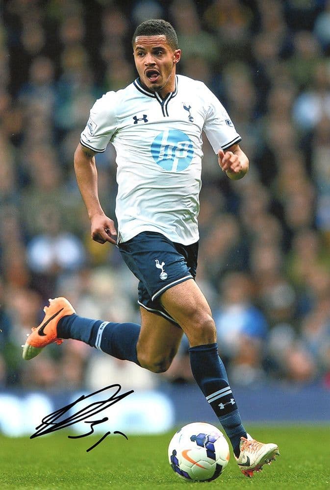 Zeki Fryers, Tottenham Hotspur, signed 12x8 inch photo.